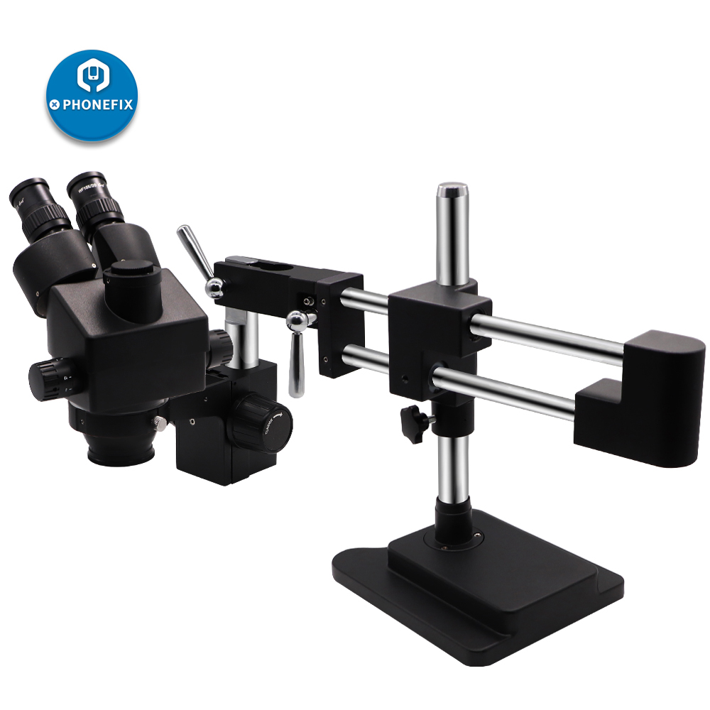 3.5X-90X Black Double Arm Ster - Stereo Trinocular Microscope Pcb review and price