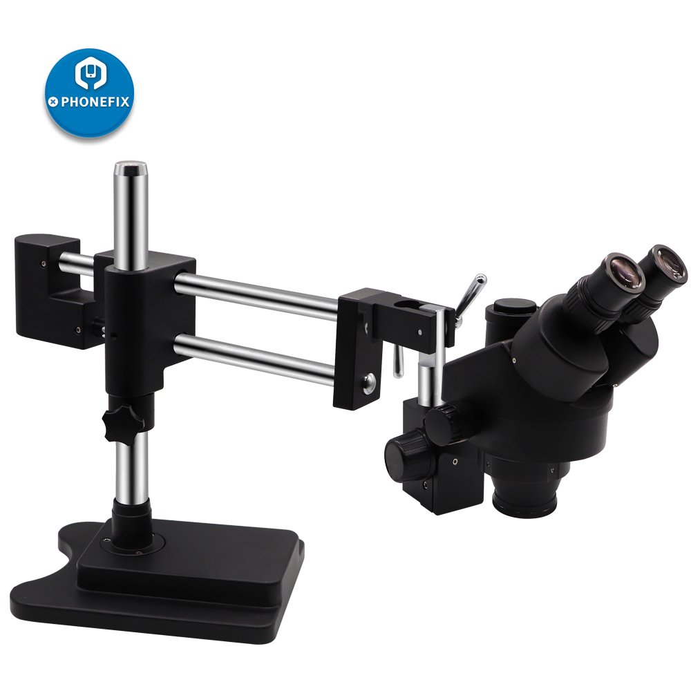 3.5X-90X Black Double Arm Ster - Stereo Trinocular Microscope Pcb review and price