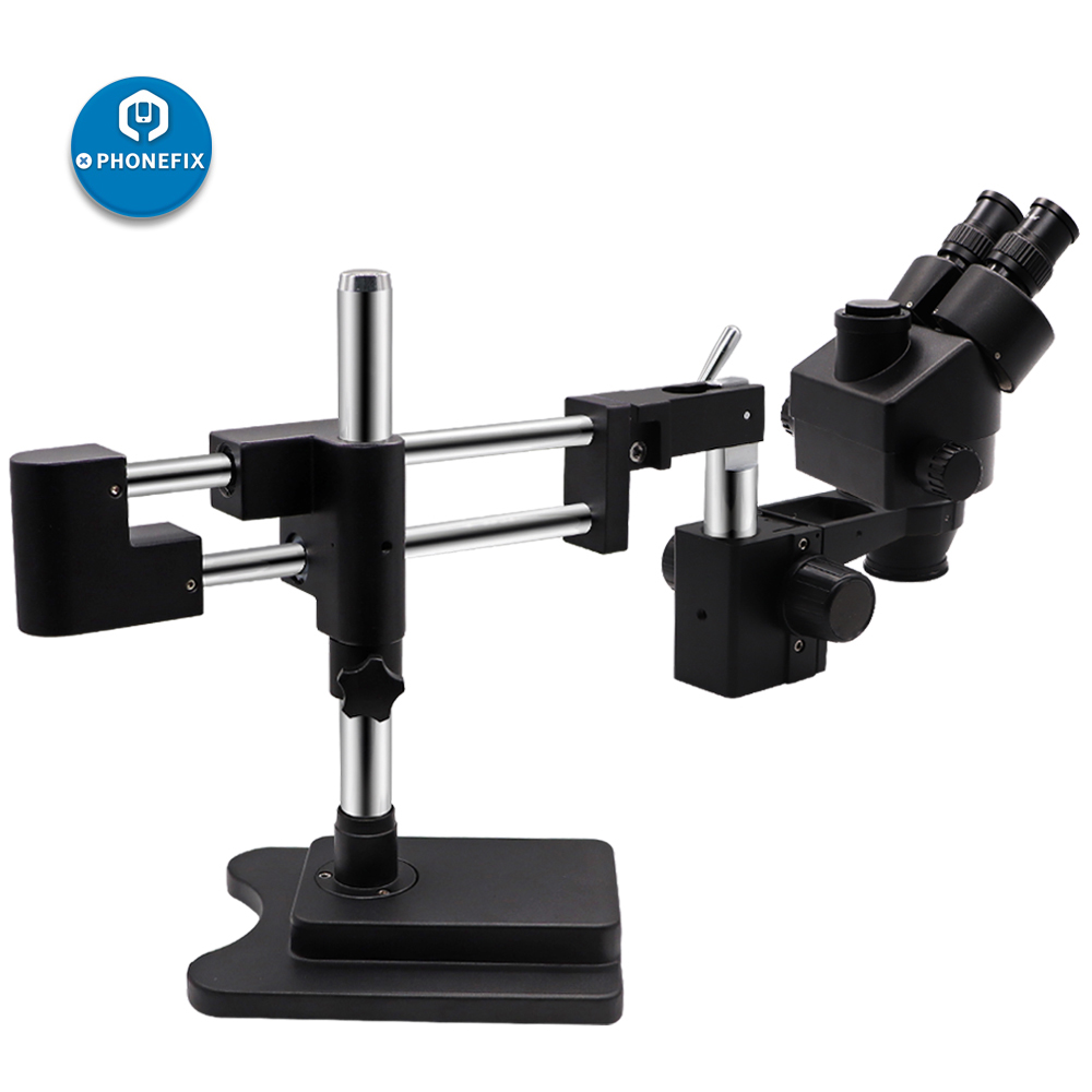 3.5X-90X Black Double Arm Ster - Stereo Trinocular Microscope Pcb review and price