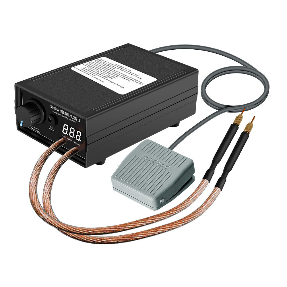 8000W Mini Spot Welder Kit DIY - Spot Welder 18650 Battery Pack review and price