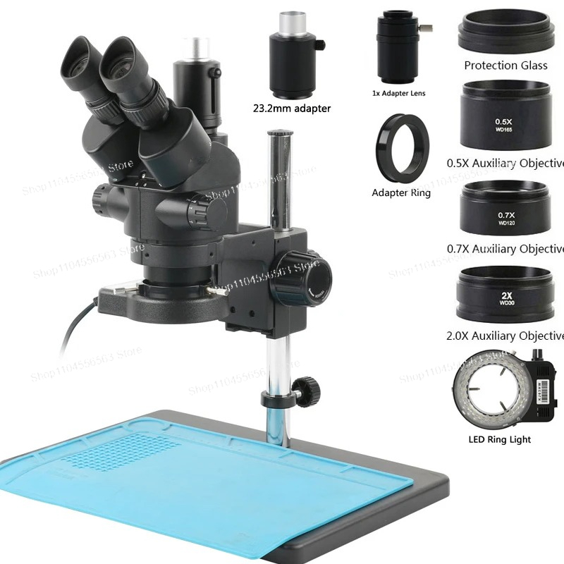 Industrial Lab Trinocular Simu - Stereo Trinocular Microscope Pcb review and price