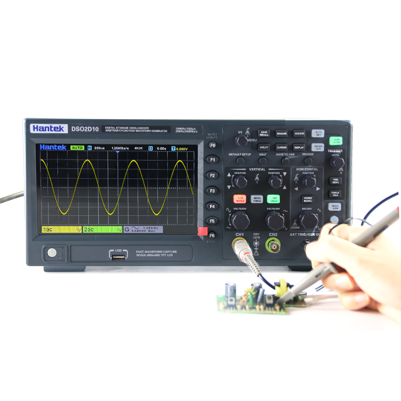 Hantek DSO2D10 Digital Storage - Digital Storage Oscilloscope 100Mhz review and price