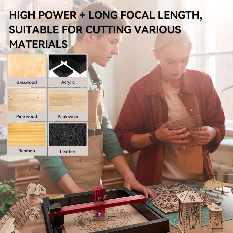 Atomstack A6 X6 S6 Pro 50W Cnc - Mini Laser Engraver Cnc Router review and price