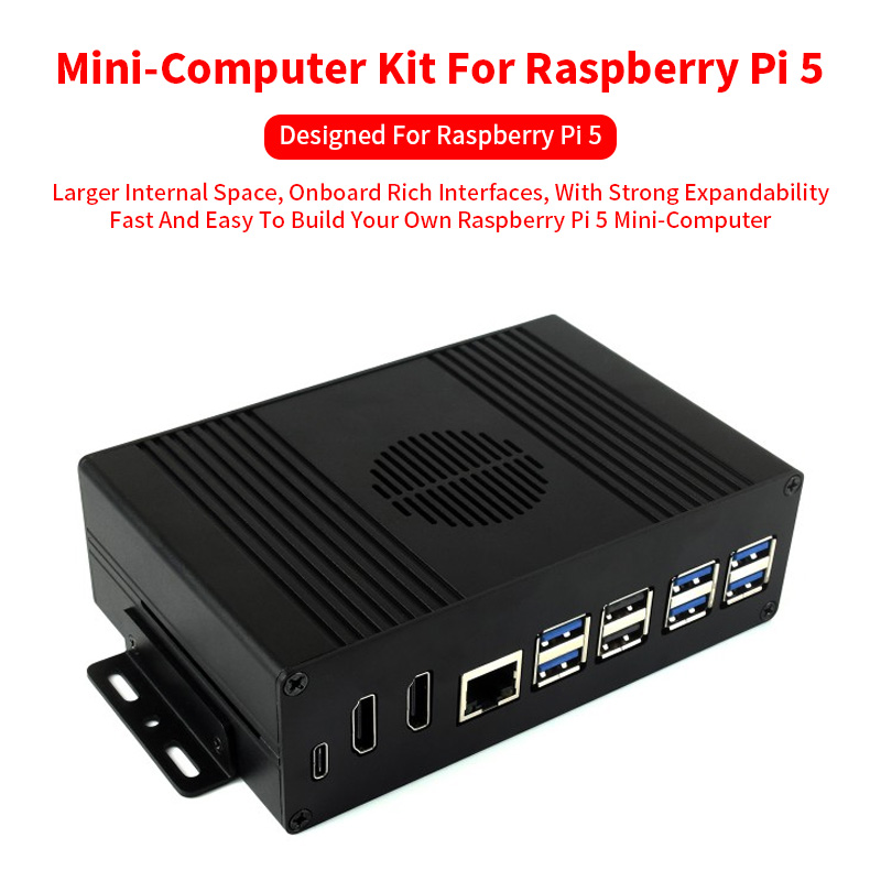 Raspberry Pi 5 All-In-One Mini - Raspberry Pi 5 8Gb Kit review and price