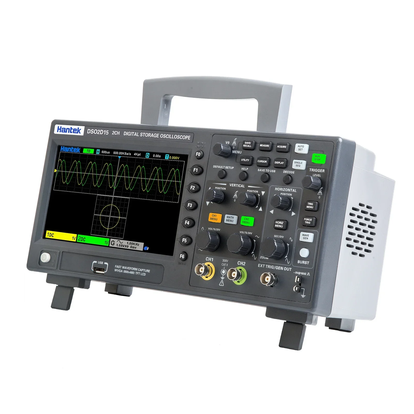 Sensitivity Hantek Signal Gene - Digital Storage Oscilloscope 100Mhz review and price
