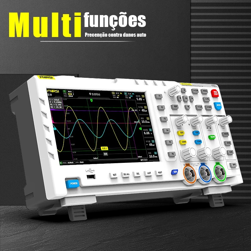 FNIRSI 1014D Digital Oscillosc - Digital Storage Oscilloscope 100Mhz review and price